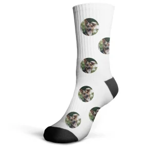 sokken met foto huisdier sokkenbedrukken.nl